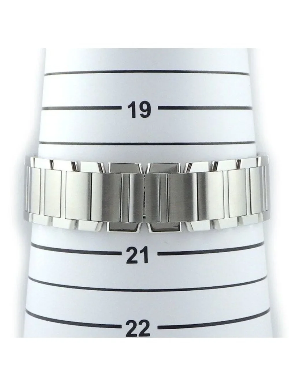 Cartier Watch Tank Francaise Chrono Reflex Rectangular White Dial Roman Index